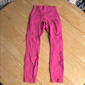 Lululemon Align High-Waisted Leggings. Size 0. Length 25”